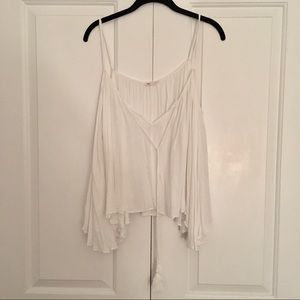 Cotton Candy Cold Shoulder Blouse